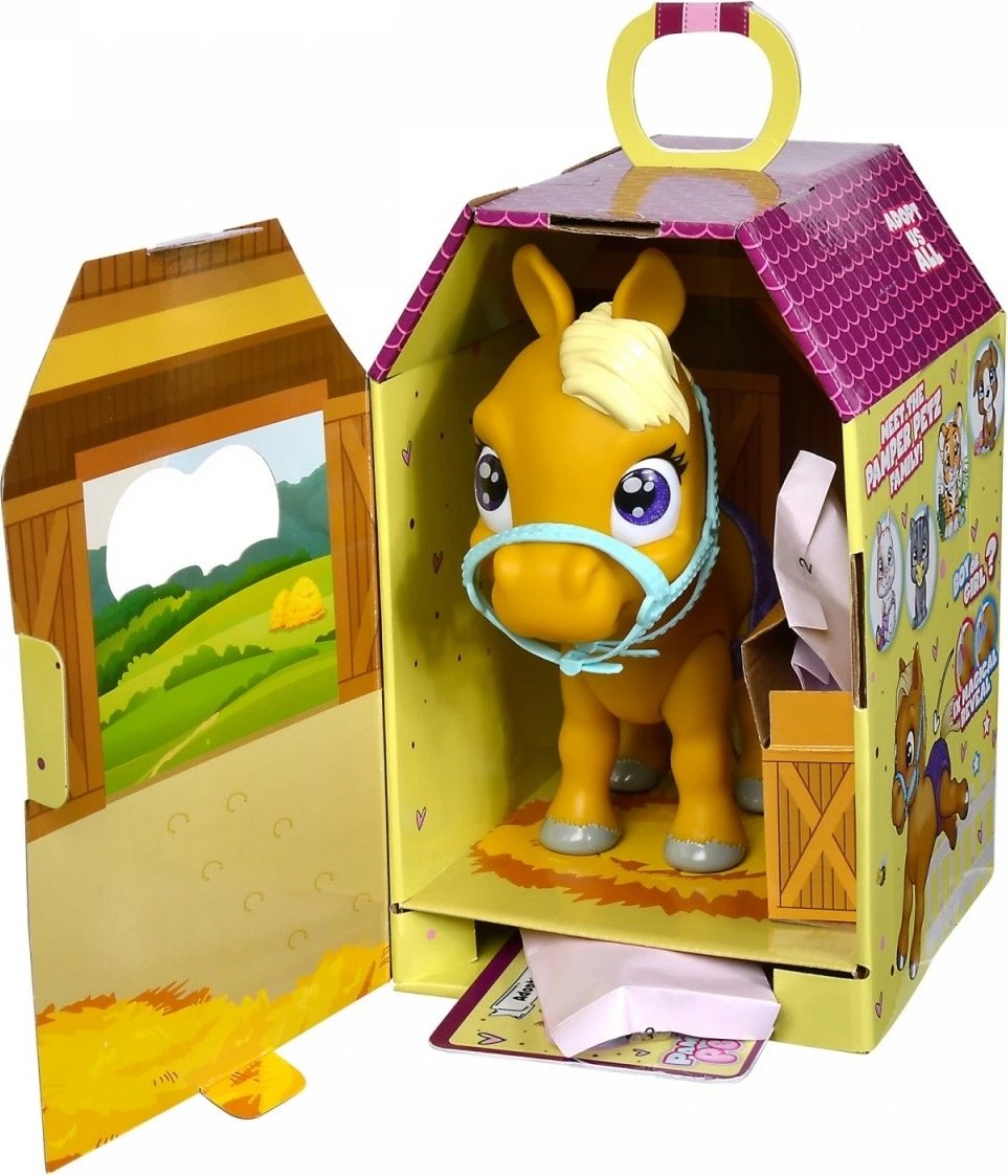 Lodër poni Pamper Petz Simba, set me aksesorë, për fëmijë, shumëngjyrëshe