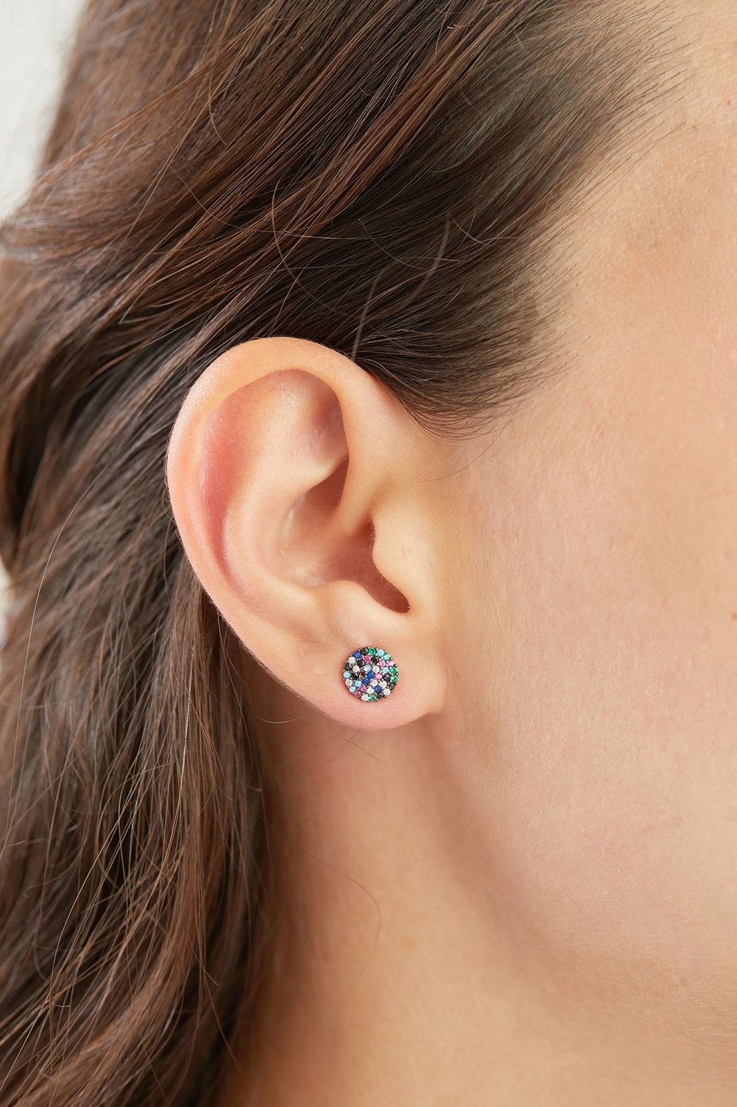 Vathë argjendi Elika, ngjyrë rozë ari, ELKAB92223