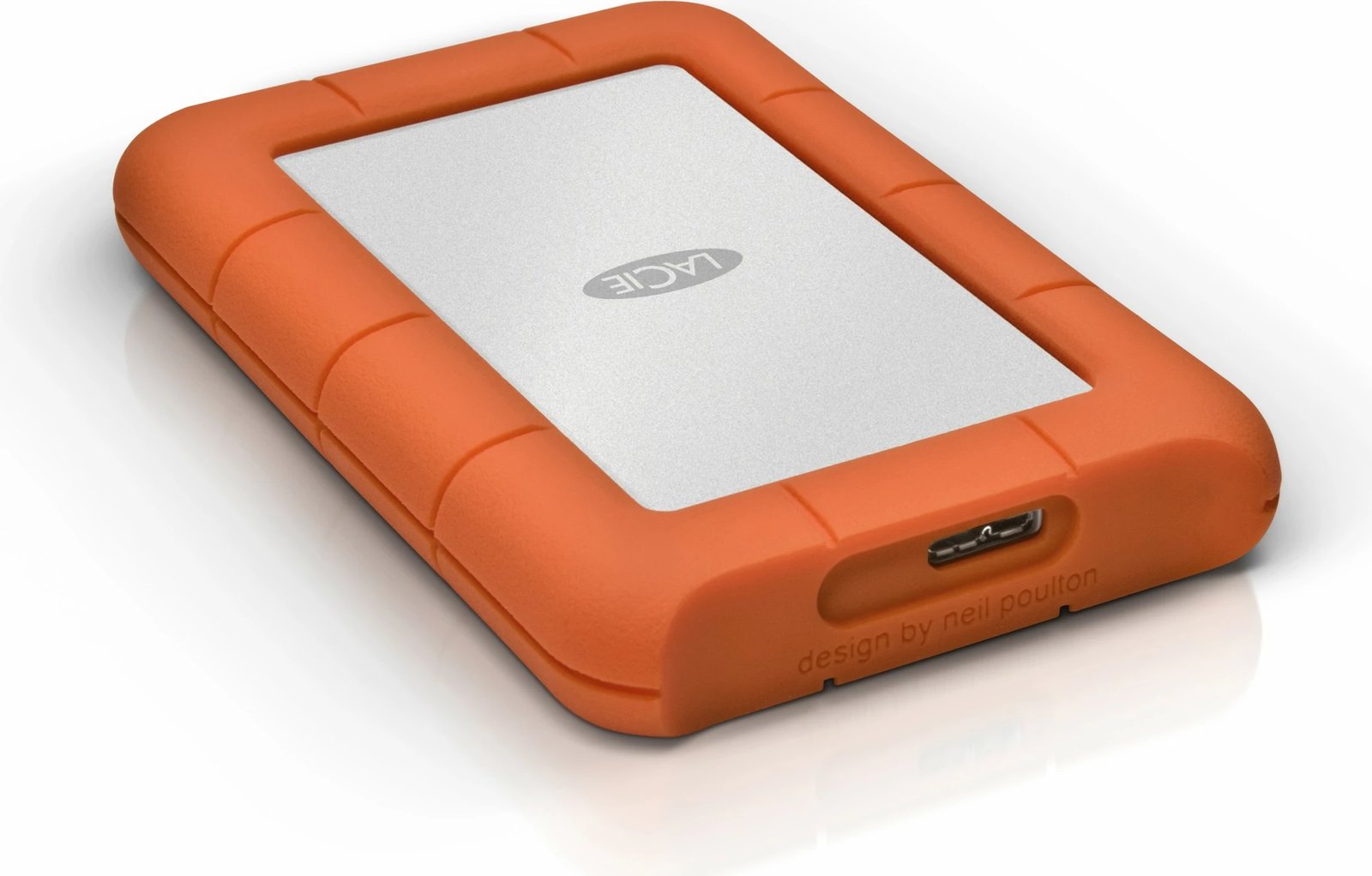 SSD LaCie Rugged 2TB USB-C portokalli