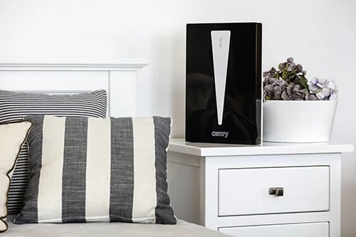 Largues lagështie, Adler, CR 7903, 750 ml/24h, rezervuar 1.5 L, për hapësira deri 30 m², 85–100W, i zi