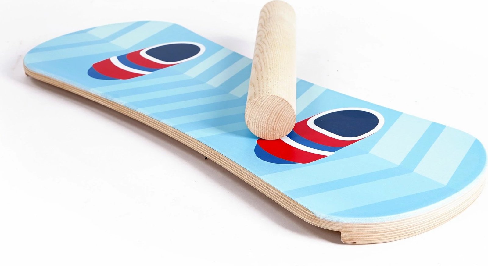 Dërrasë balancuese për fëmijë, ngjyrë lisi, Skye Decor, BLTYZ-AKTV012