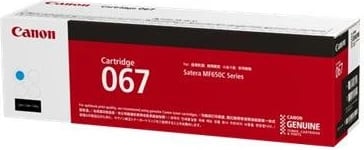 Toner Canon 067 (5101C002), rendiment ~1,250 faqe, për laser i-SENSYS, Cyan