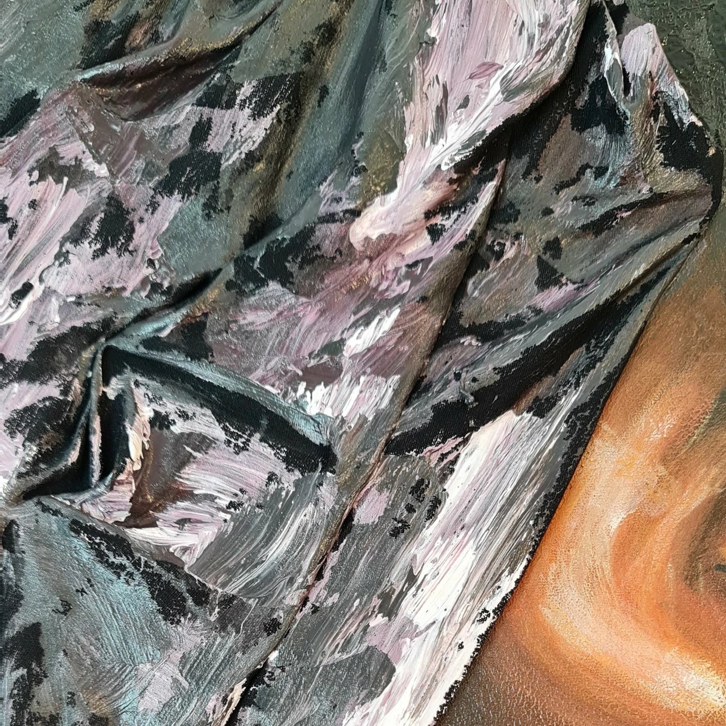 Pikturë dekorative me vaj Wallity, OPL1324853117 - 5070, shumëngjyrëshe, 50x70cm