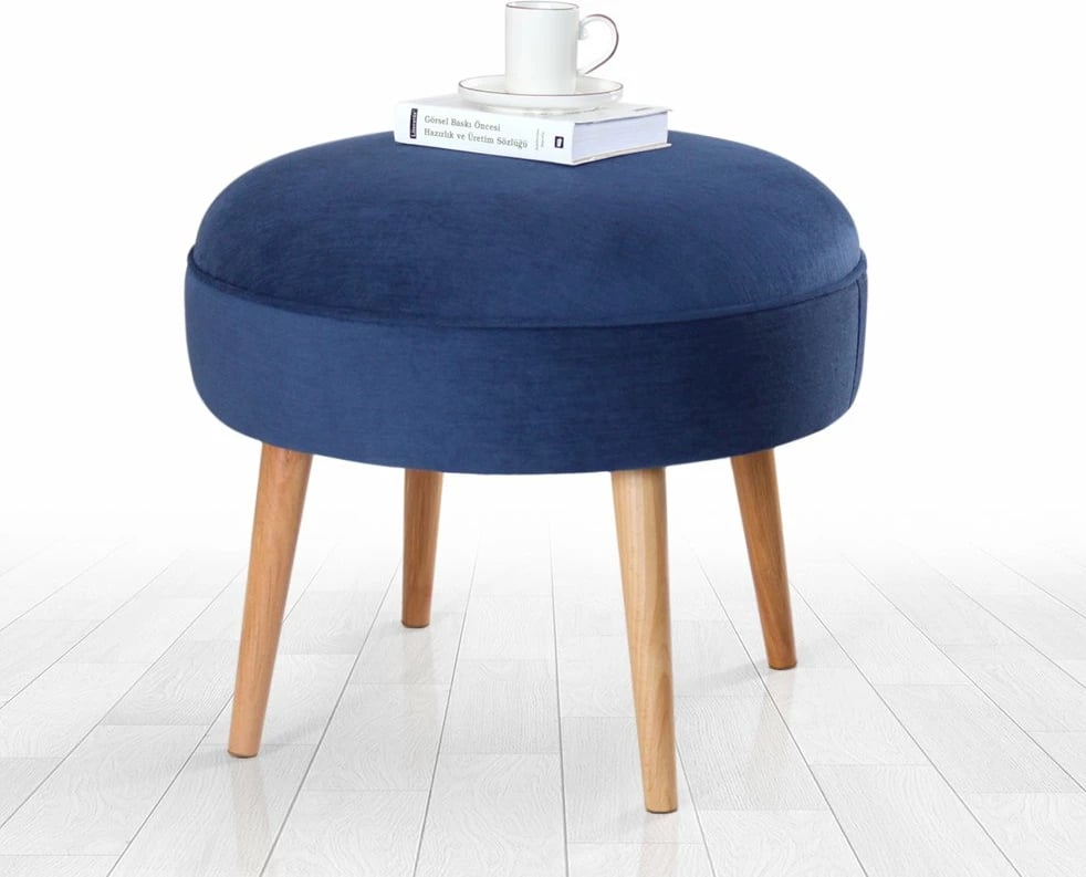 Puf Romley, ngjyrë kaltër e errët