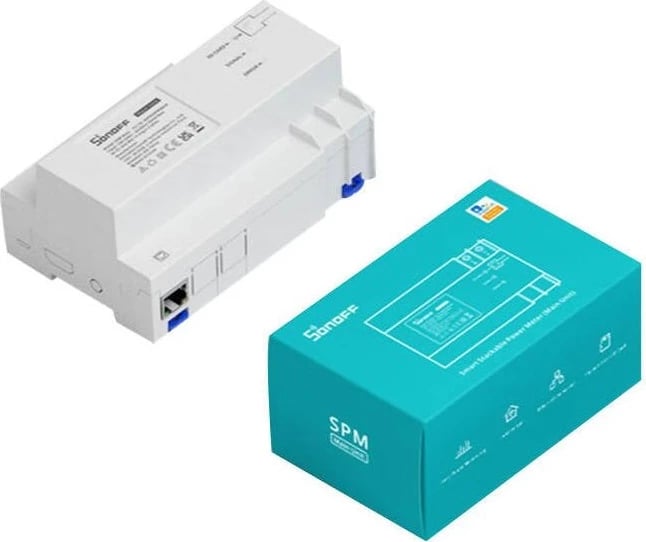 Matës I Energjisë SONOFF SPM-4Relay (Bardhë)