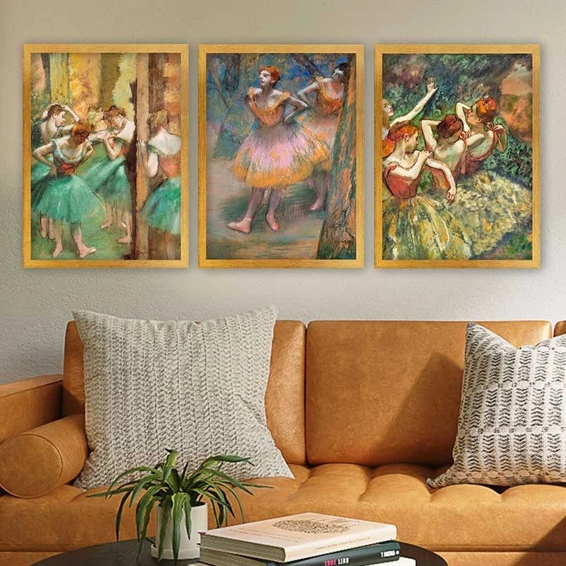 Pikturë dekorative me kornizë (3 copë), Wallity, 3AC_UN2684790_5575