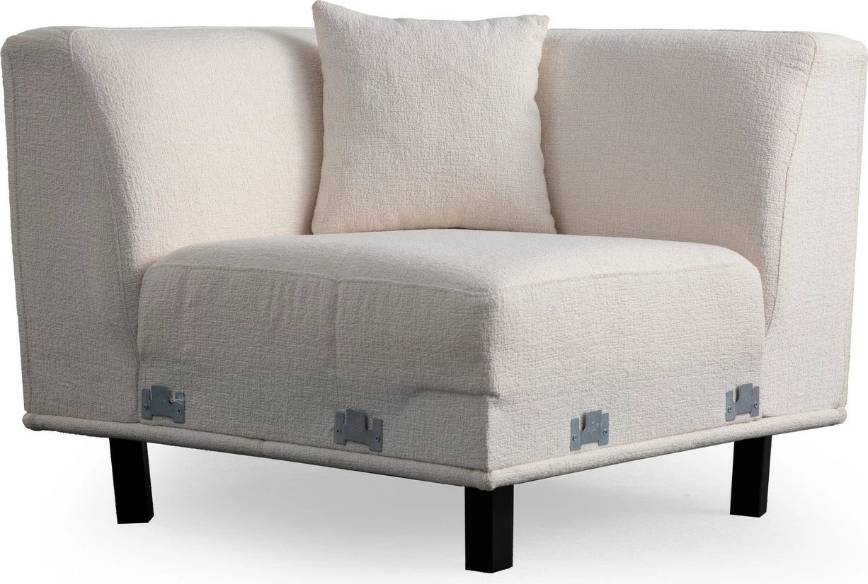 Këndare Atelier del Sofa Jaguar L2-C-2R, e bardhë