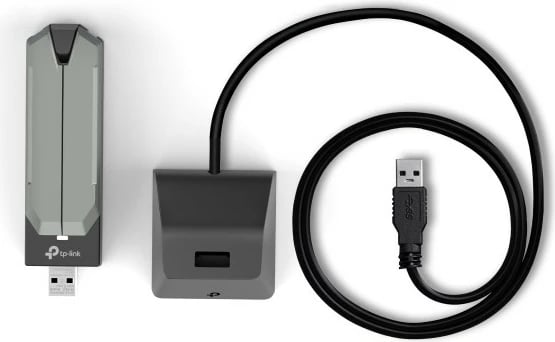 Adapter Wi-Fi TP-Link Archer TBE400UH, USB, Wi-Fi 7, Gri