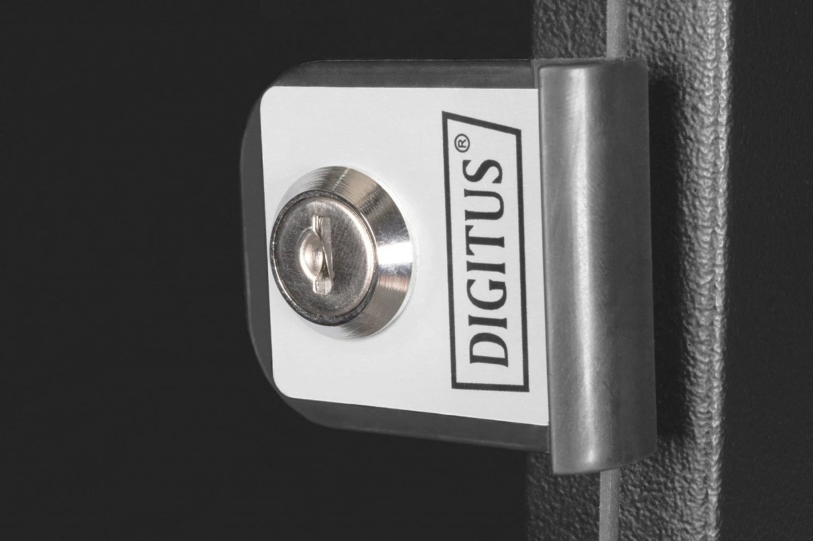 Kasë rrjeti Digitus DN-49201, 19" 4U, montim në mur, xham, e zezë