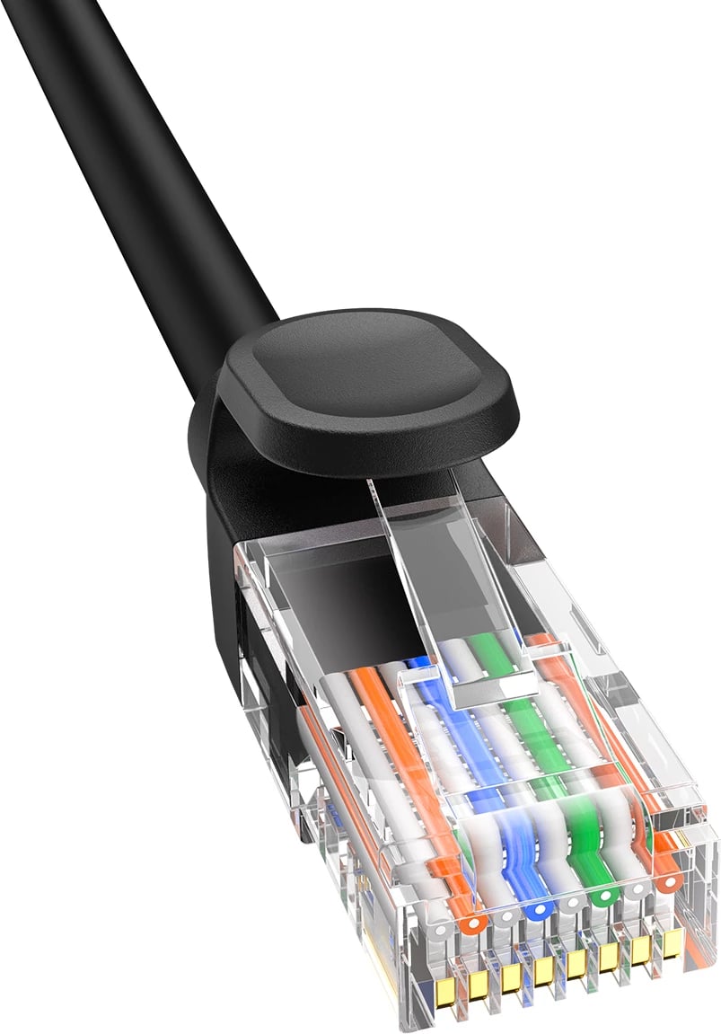 Kabllo rrjeti Baseus High Speed Cat 5, RJ-45, 8m, e zezë