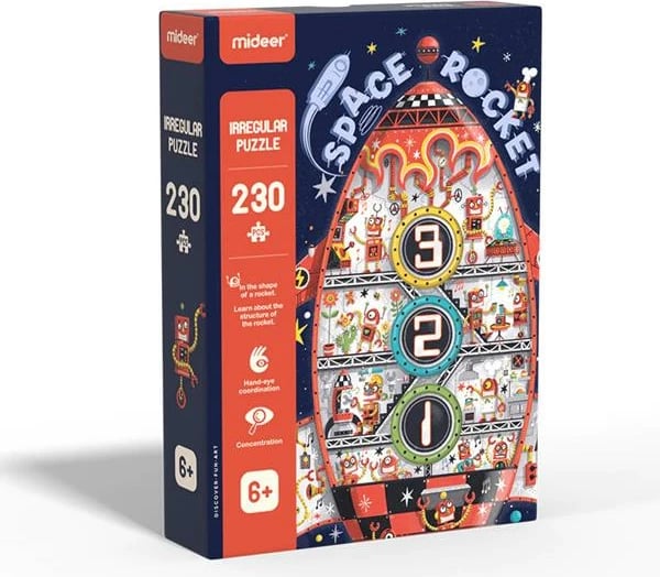 Puzzle Mideer Space Rocket 230 Copë