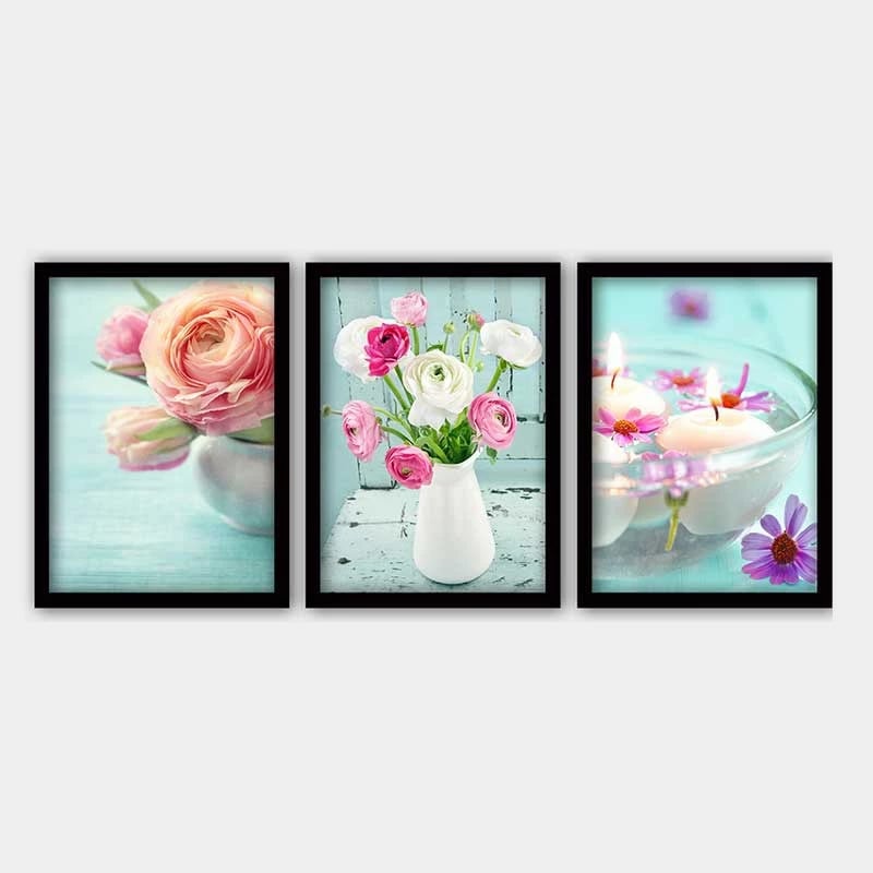 Pikturë dekorative me kornizë (3 copë), Wallity, 3SC_219025241_3545