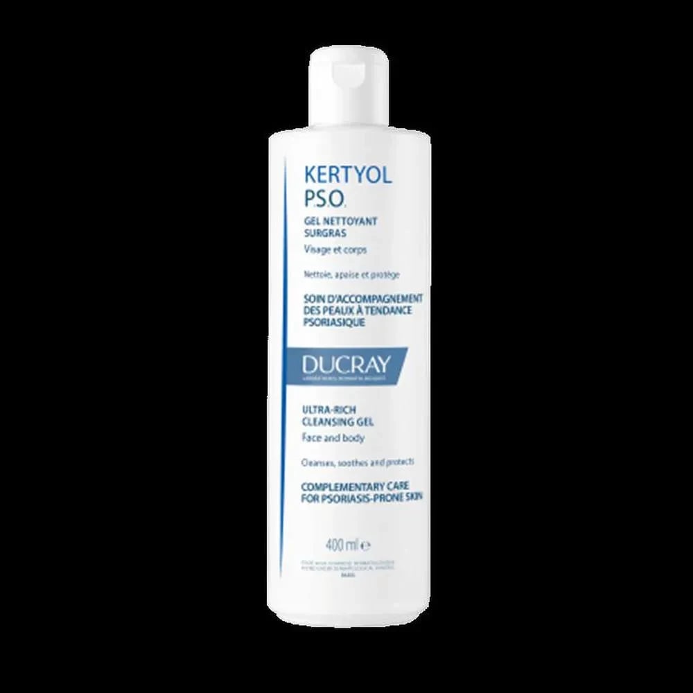 Xhel pastrues për fytyrë dhe trup Ducray Kertyol Pso Surgras unisex 400ml