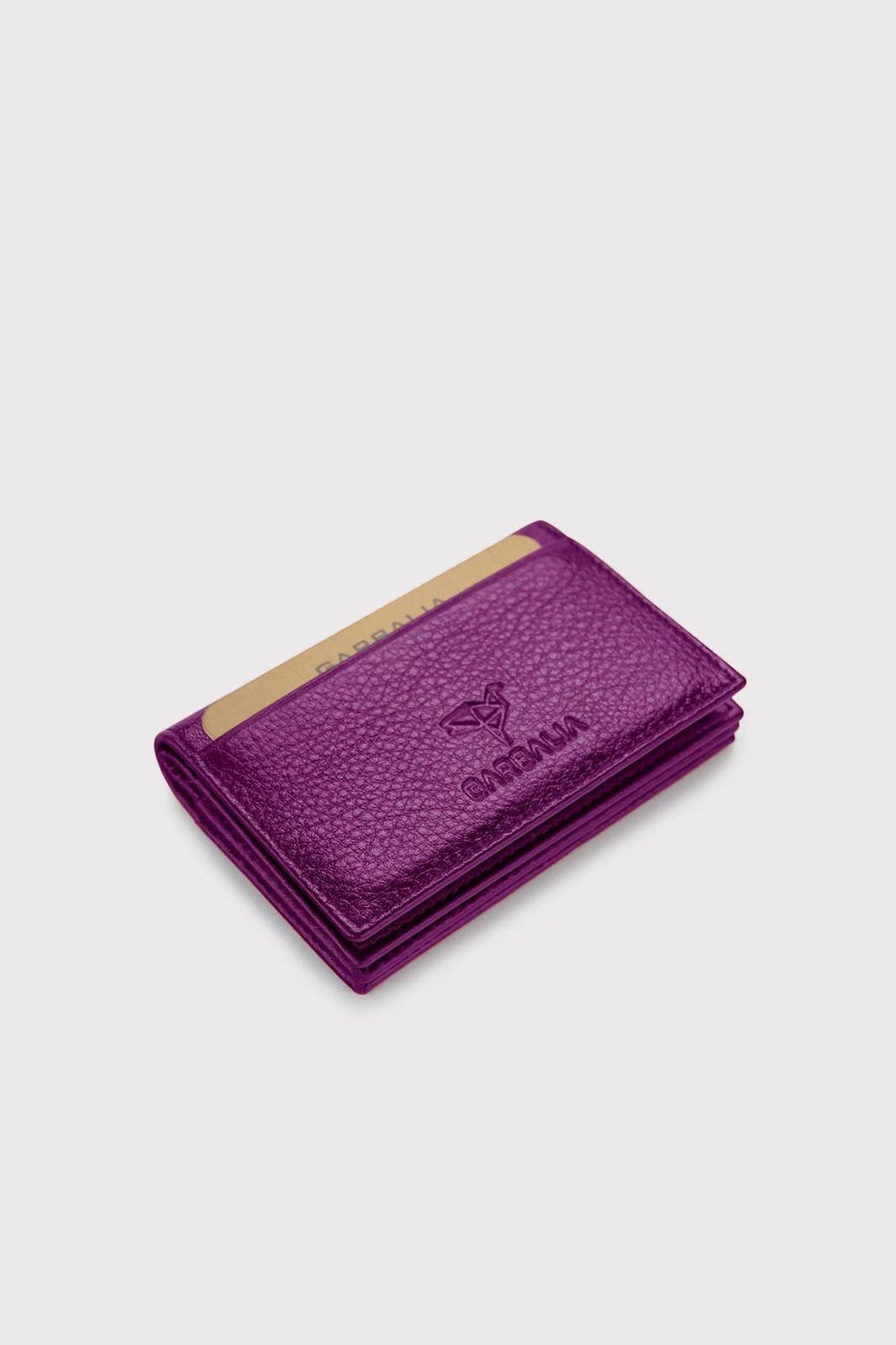 Mbajtës kartelash Zoozie Bags, ngjyrë damson, Vera