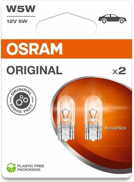 Lampa 12v 5w Poz Pf W2.1x9.5d Osram