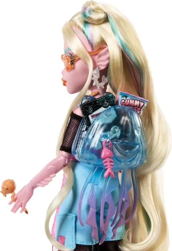 Kukull Monster High Mattel Lagoona Blue HXH75 me aksesorë