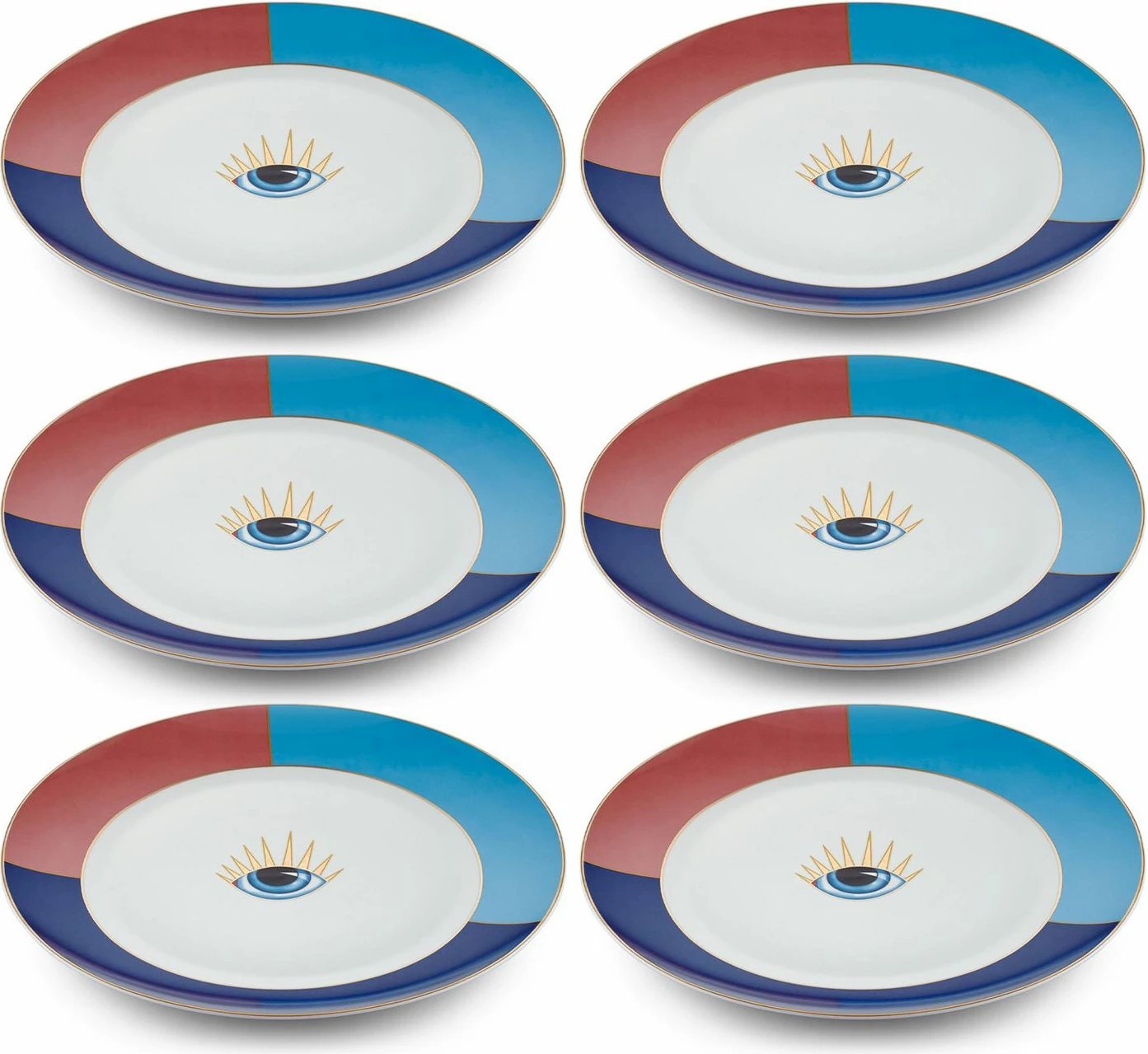 Set pjatash shërbimi (6 copë), Hermia, DNR0082