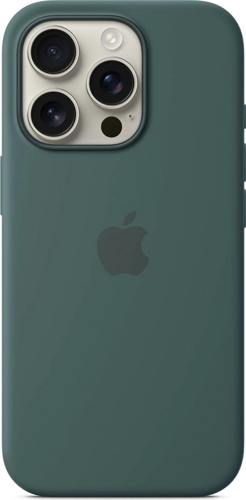 Apple iPhone 16 Pro - Silicone Case with MagSafe - Lake green