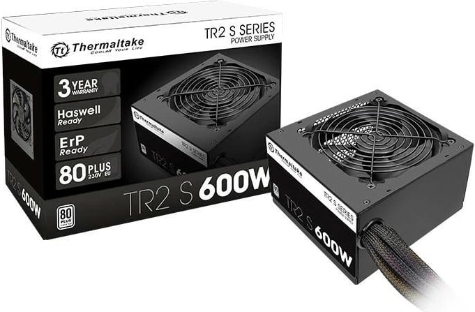 Furnizues energjie Thermaltake TRS-600AH2NK, 600 W, 230 V, 50 - 60 Hz