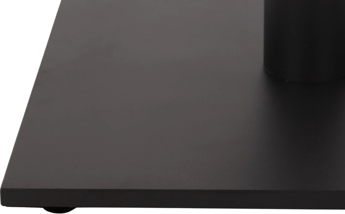 Bazë për tavolinë bar FH474.20 lartësi mesatare-metal gri mat-rregullues lartësie-kryq 46Χ46cm 45Χ45Χ94Hcm