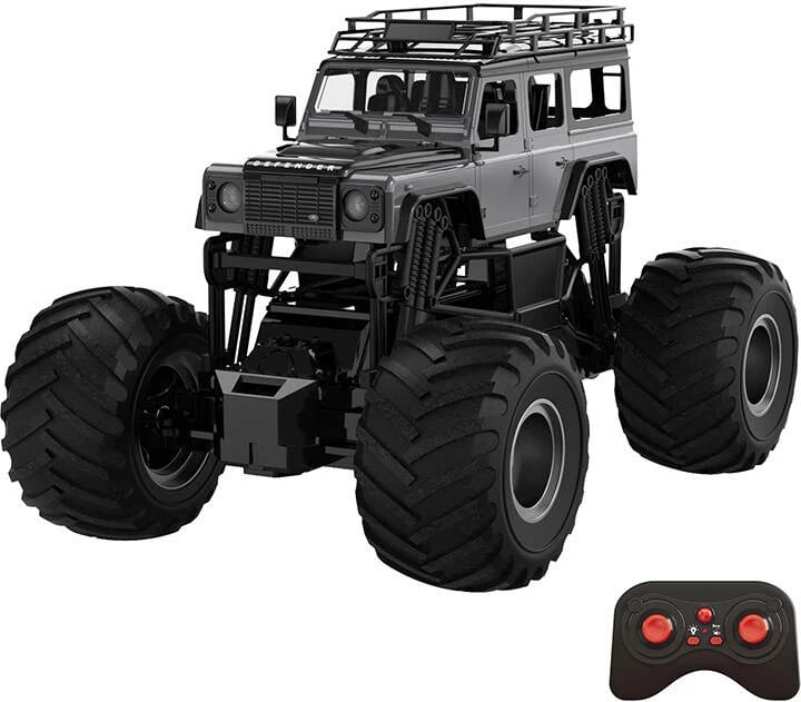 Makine me telekomandë Double Eagle Land Rover Defender E375-003, 1:8, gri