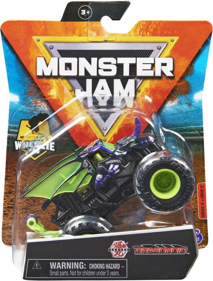 Lodër veturë Monster Jam Spin Master 1:64, metal dhe plastikë, ngjyra të përziera, 1 copë Lodër veturë Monster Jam Spin Master 1:64, metal dhe plastikë, ngjyra të përziera, 1 copë