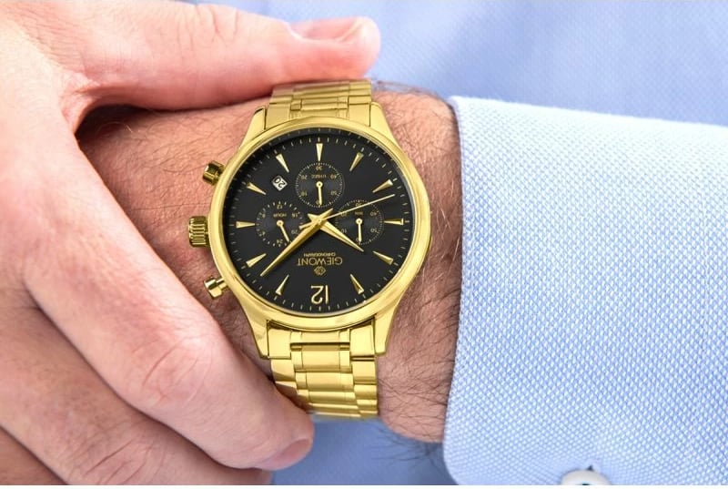 Orë dore për meshkuj Giewont, e zezë