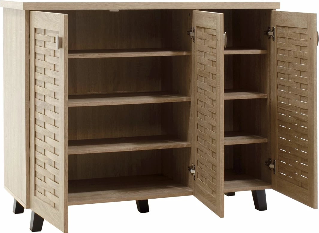 Dollap këpucësh MANTAM 16 palë sonoma 115.5x40x92cm