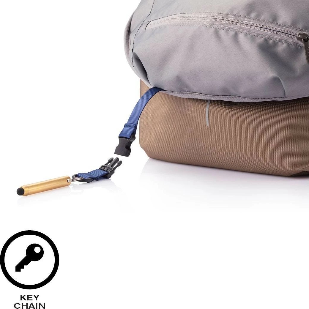 Çantë shpine anti-vjedhje XD DESIGN BOBBY SOFT, 13-16L, kafe