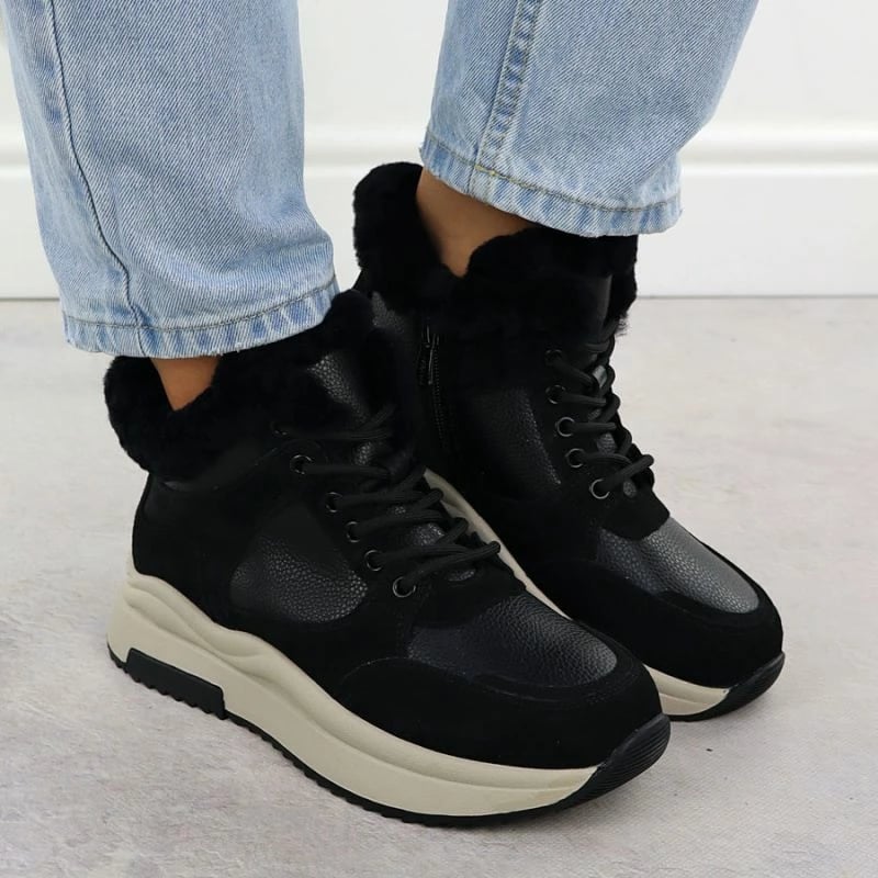 Çizme lëkure për femra Filippo DBT7240, të zeza