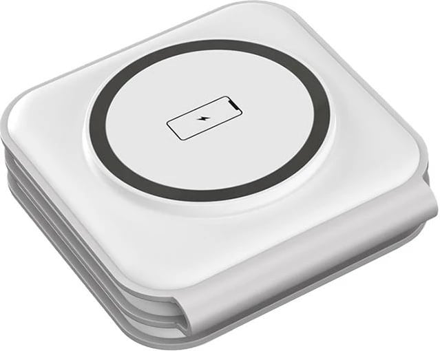 Karikues wireless 3-në-1 Choetech T588-F, 15W, i bardhë