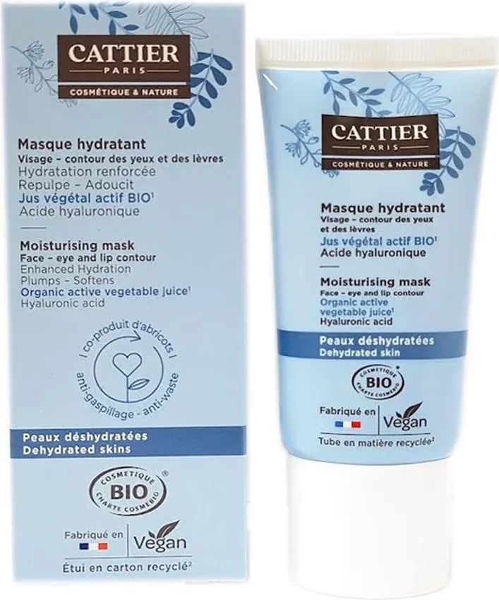 Maskë hidratuese unisex Cattier Paris Mascarilla Hidratante 50ml