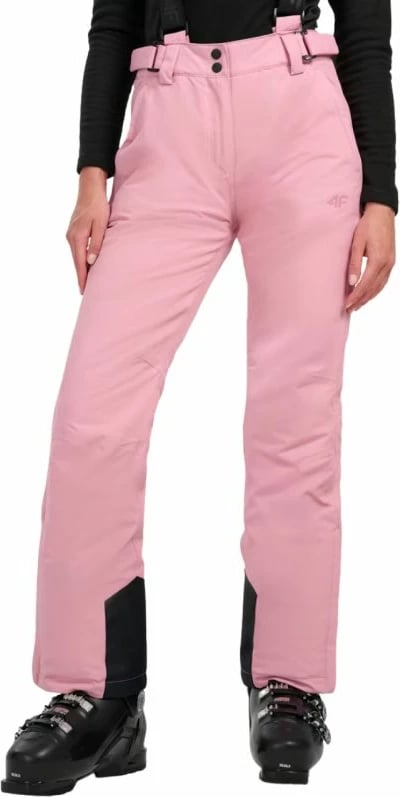 Pantallona skijimi për femra 4f, rozë