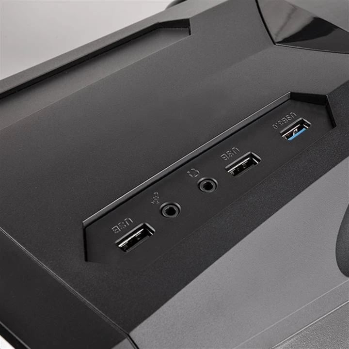 Kasë Thermaltake Versa N24, e zezë