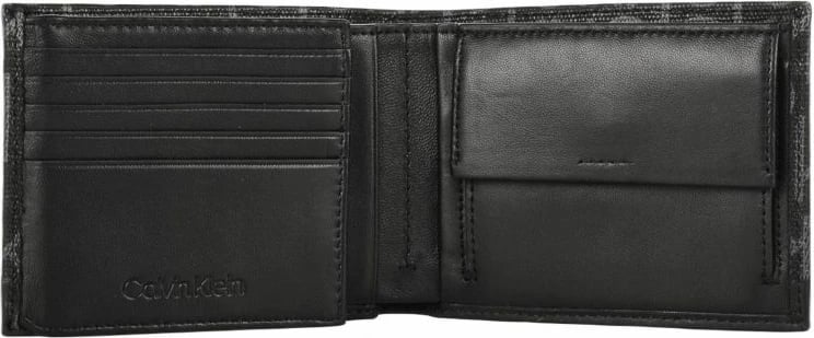 Portofol për meshkuj Calvin Klein me vend për monedha K50K505967