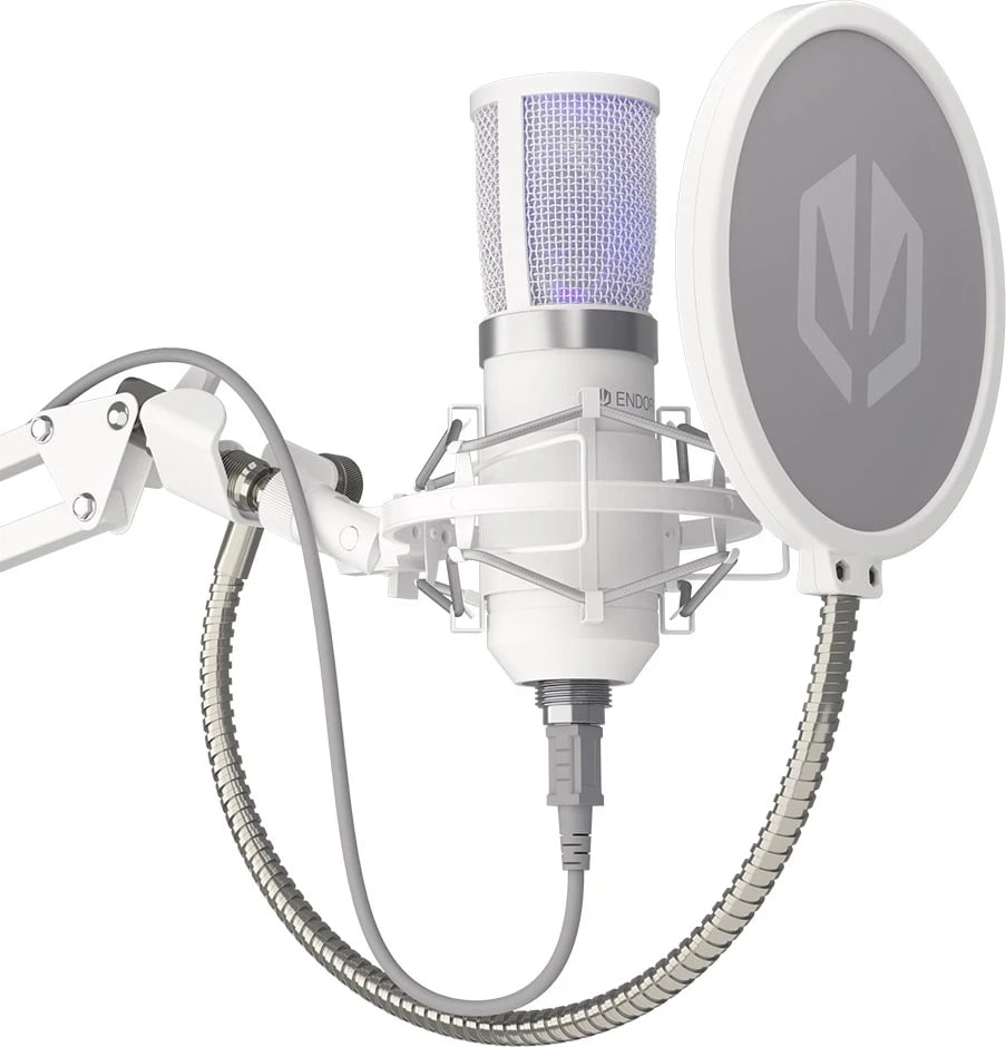 Mikrofoni për Streamingun ENDORFY Solum OWH, i bardhë