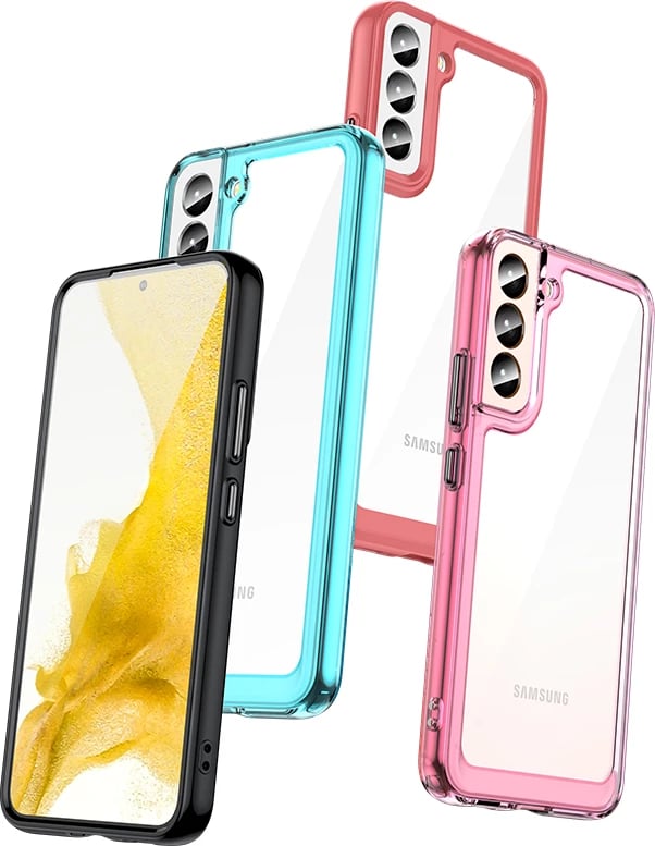 Mbështjellës Hurtel Outer Space Case për Samsung Galaxy S23+, i zi