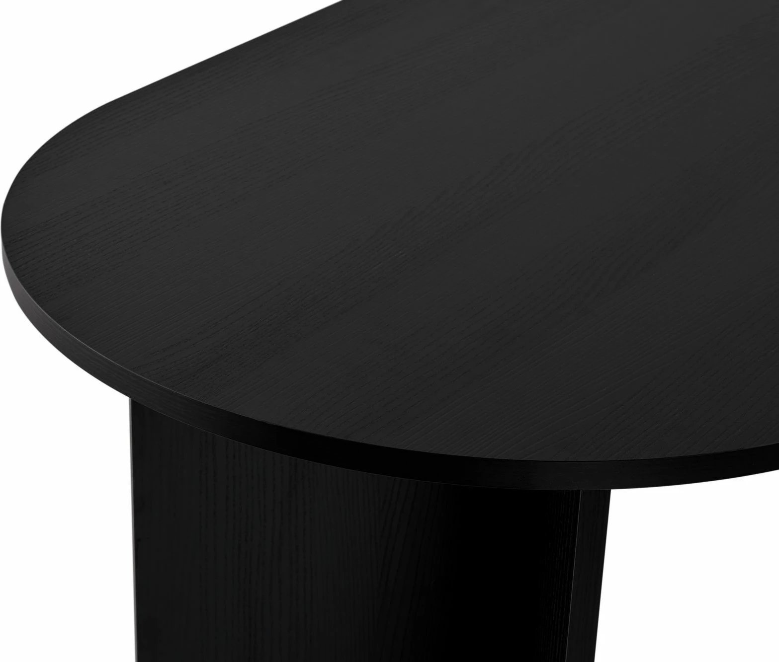 Tavolinë ngrënieje Nordure, ngjyrë dru i zi, Sablin