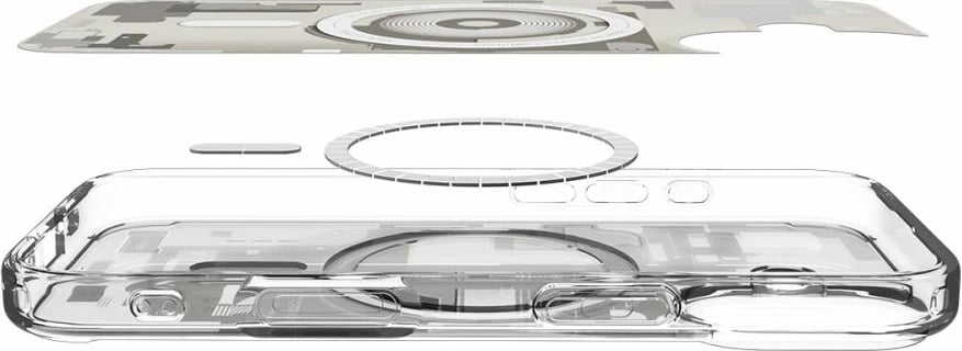 Mbështjellës Spigen Ultra Hybrid MagSafe për iPhone 17 Zero One, titanium