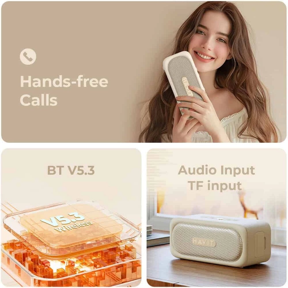 Altoparlant HAVIT SK905BT (Bezhë)