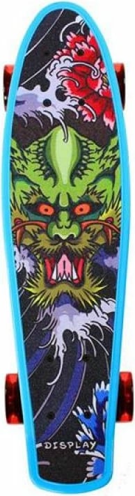 Pennyboard Nils Extreme Crude Dragon, Blu