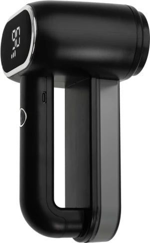 Heqës pushash Adler AD 9622 me dy koka, LCD, 140 ml, 3 shpejtësi, USB-C, i zi/argjend