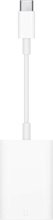 Adapter USB‑C në lexues SD, Apple MW653ZM/A, UHS-II, për Mac/iPad/iPhone me USB‑C, e bardhë