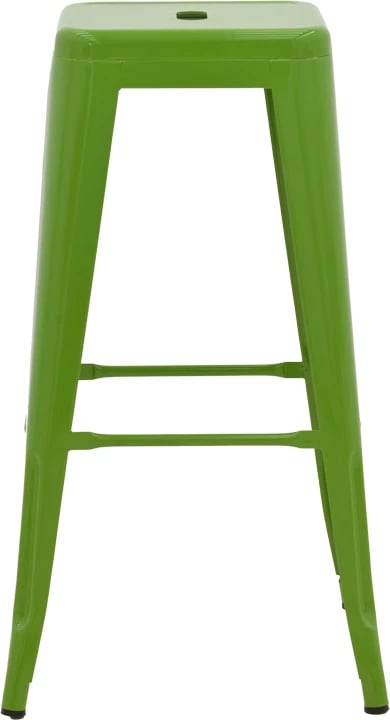 Karrige për bar Utopia, metalike, ngjyrë e gjelbër, 42x42x76cm