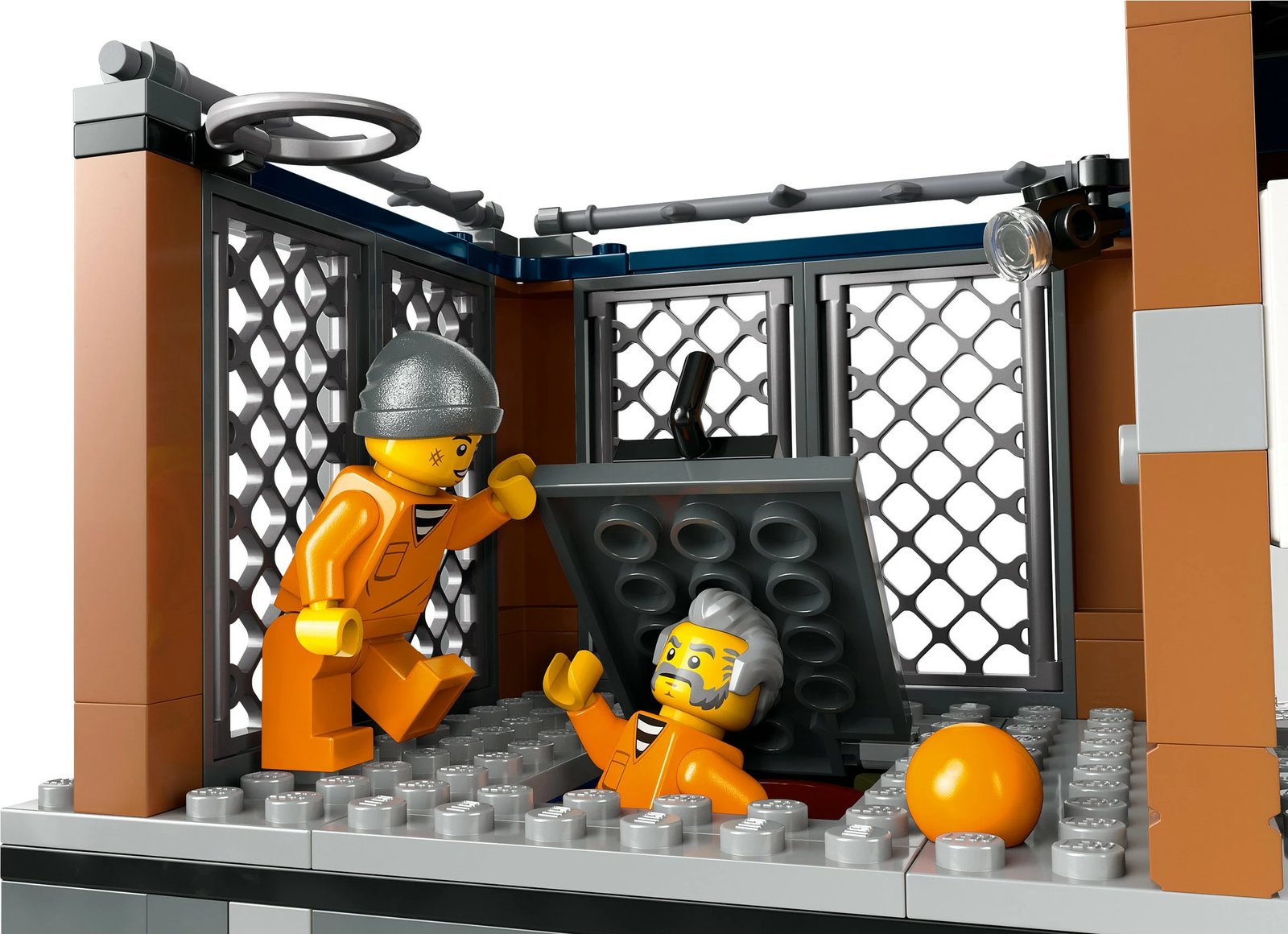 Set ndërtimi LEGO Police Prison Island 60419, 980 pjesë, shumëngjyrësh