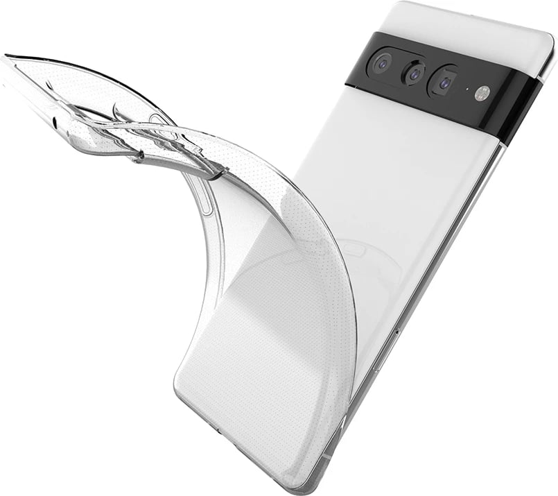 Mbështjellës Hurtel Ultra Clear 0.5mm për Google Pixel 7 Pro, Transparent