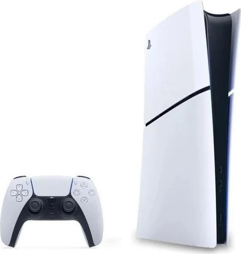 Konsolë Sony Playstation 5 Digital Edition Slim, Bardhë