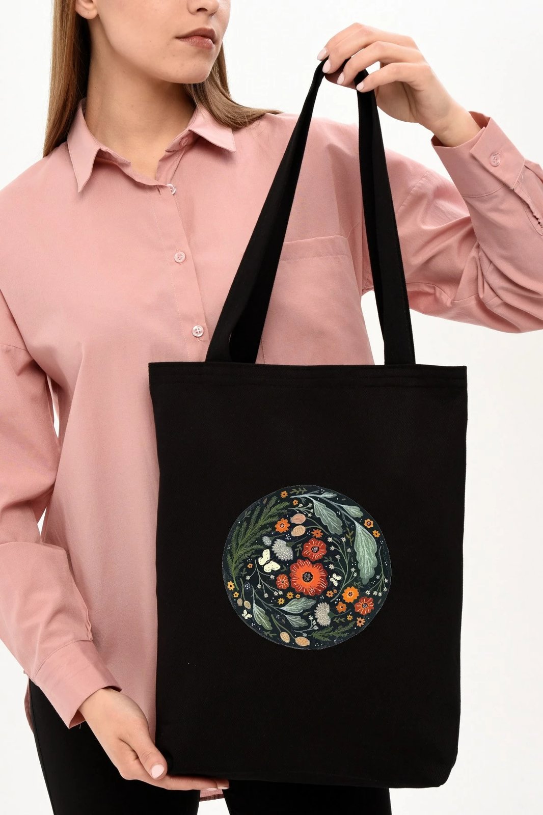 Çantë tote Zoozie Bags, e zezë, 1467