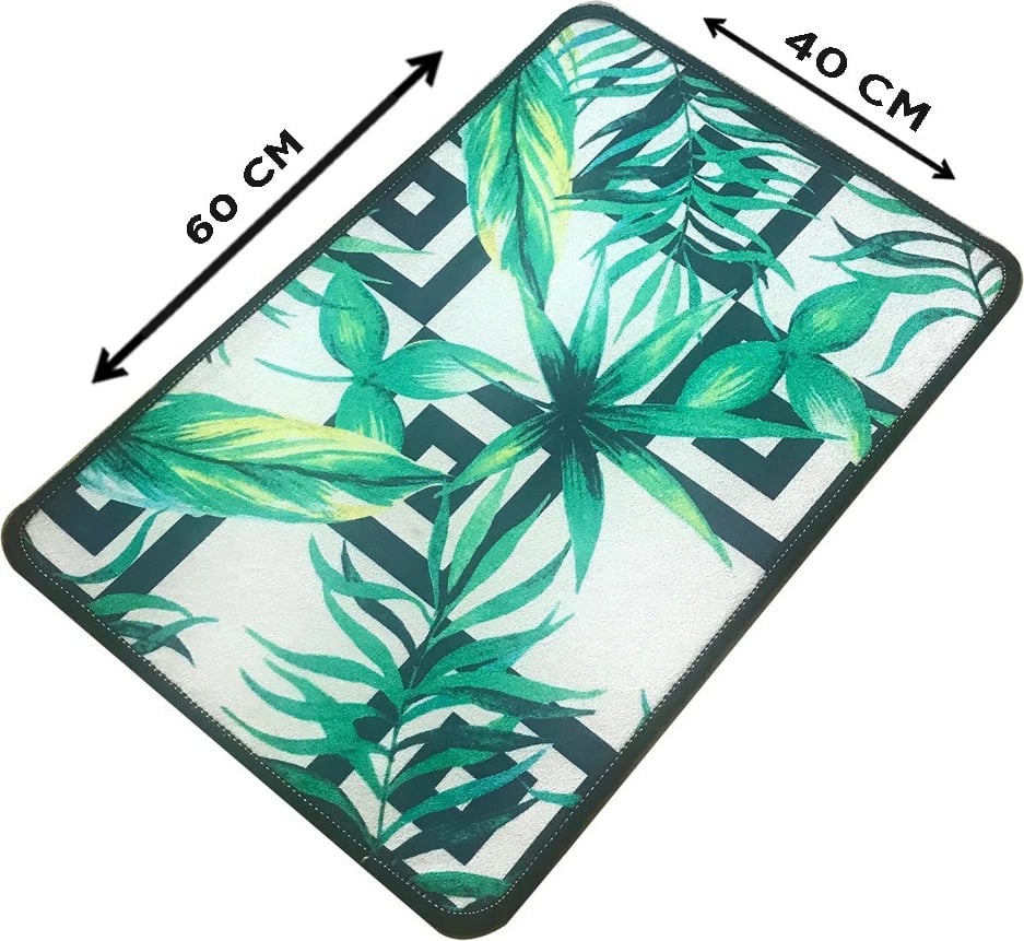 Tapet për banjo Mijölnir, Botanic Djt, shumëngjyrësh, 40x60cm