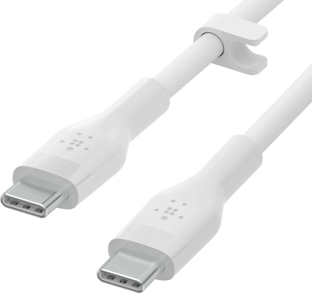 Kabllo USB-C Belkin CAB009BT1MBW2PK, 1m, e zezë dhe e bardhë